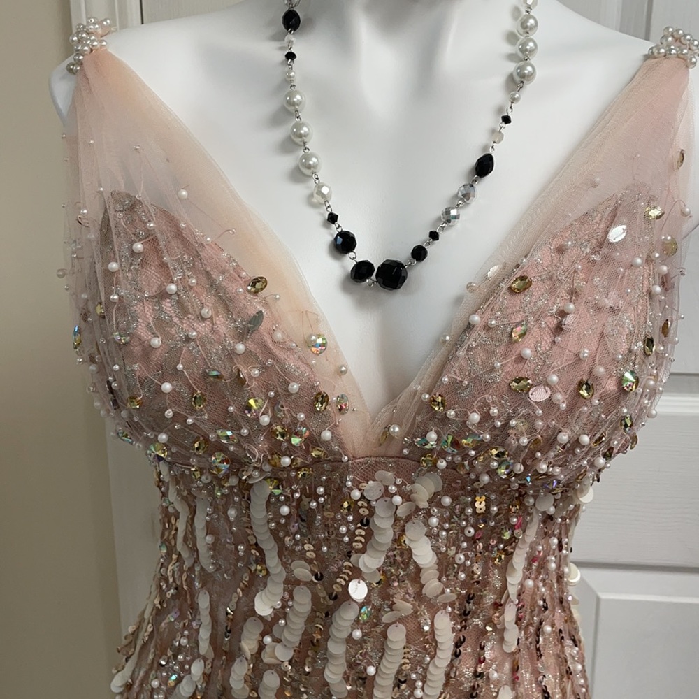 Mac Duggal Pink  Prom Dress size 12